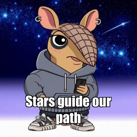 Stars Night GIF by Chillo Dillo
