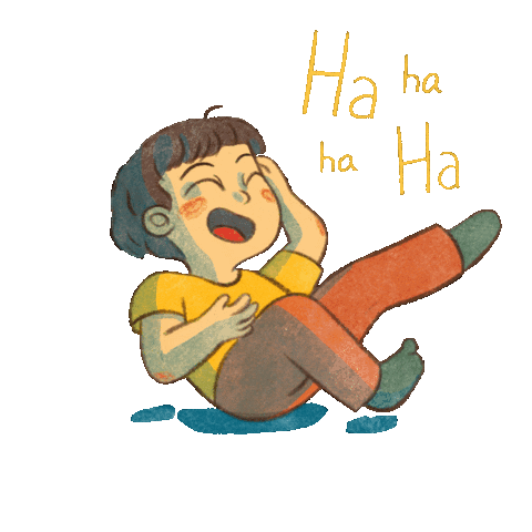 artofdianajordan giphyupload happy illustration laughing Sticker