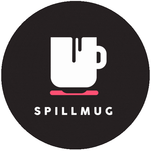 spillmug coffee monday michelle juan Sticker