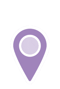 Travel Point Sticker by Pin Estudio