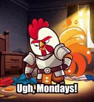 Mondays Ugh GIF by Zorooster