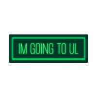 Change Of Mind Neon Sticker by University of Limerick