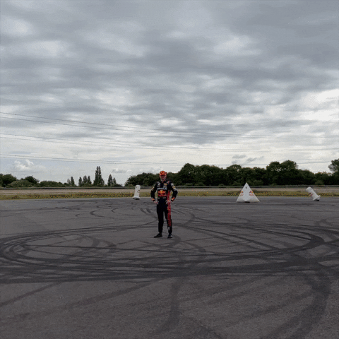Drifting Max Verstappen GIF by Red Bull