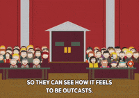excited outcasts GIF by South Park 