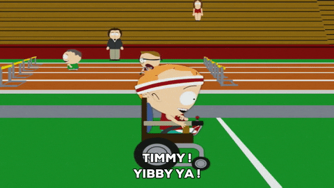 excited special olympics GIF by South Park 