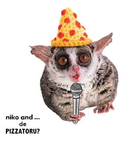 nikoand_official giphyupload bushbaby ニコアンド nikoand Sticker