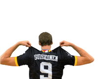 Prvball prvb suihkonen Sticker
