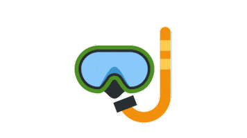 emojivid emoji emojivid objects divingmask Sticker