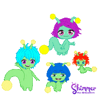 Fathers Day Family Sticker by ShimmertheGlowworm