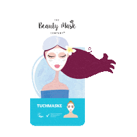 Girl Hair Sticker by The Beauty Mask Company®