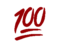One Hundred Wow Sticker