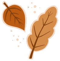 Autumn Осень Sticker