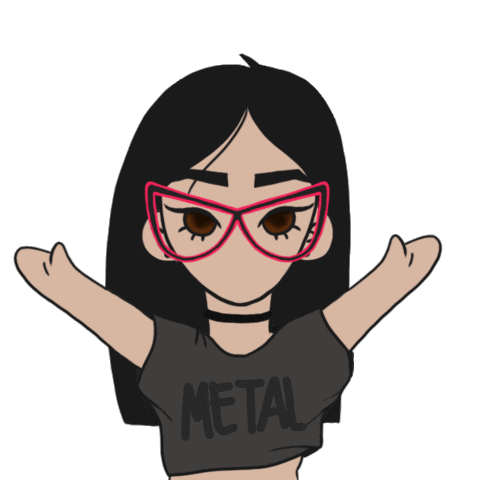 MetalMaiden665 cat heart new new post Sticker