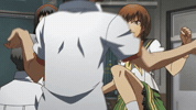 Persona 4 Kick GIF