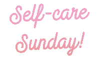 Sunday Self Care Sticker by Sugar Glow Tan