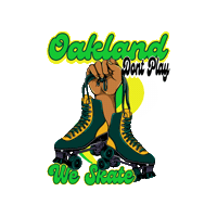 Play Skate Sticker by OaklandDontPlay