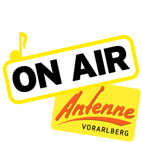On Air Radio Sticker by ANTENNE VORARLBERG