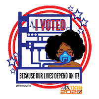 Vote Sticker by NBC LX