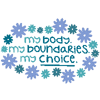 Mental Health Flower Sticker by The Rowan Center