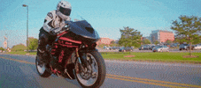 electric vehicles motorcycle GIF by Rochester Institute of Technology