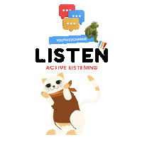 Communication Listen Sticker by ARCAS Puglia