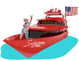American Party Sticker by Sashy Hairdesign Club
