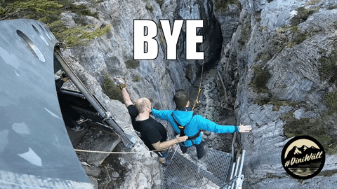 Bye Bye Goodbye GIF by Jungfrau Region