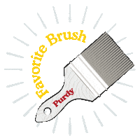 Painting Brush Sticker by Purdy Paint Tools
