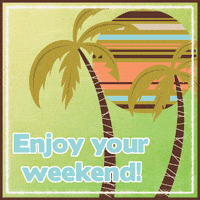 Happy Sunday Weekend GIF