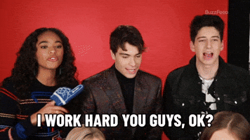 I Work Hard