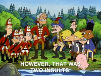 hey arnold nicksplat GIF