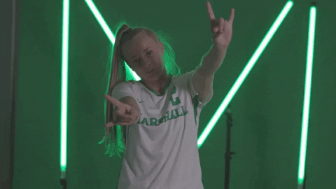 Lets Go Clapping GIF by Marshall University Athletics