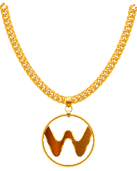 Rap Gold Sticker by WAIRA Estudio