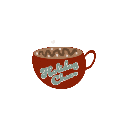 Merry Christmas Coffee Sticker by The Social Media Doctor