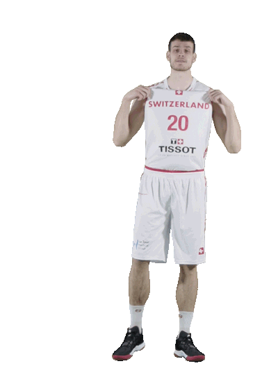 Proud Shirt Sticker by Swiss Basketball