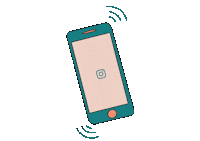 Instagram Phone Sticker