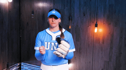 Softball Hitting GIF by UNC Tar Heels