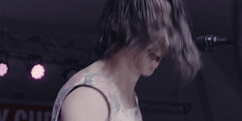 illiteratelight giphyupload rock live music rocking out GIF