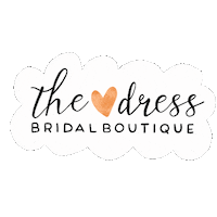 thedressbridalboutique dress bride wedding dress the dress bridal boutique Sticker