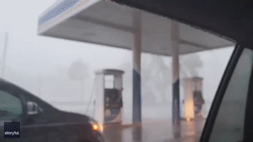Eyewitness Footage Shows Hurricane Idalia Lashing Perry