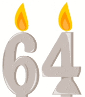 Birthday Flickering GIF