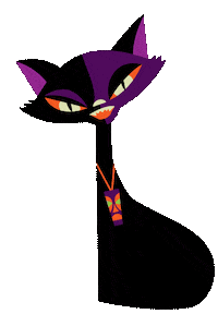 Cat Terrifying Sticker by Midsummer Scream