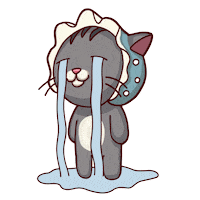 Sad Seekers Notes Sticker by MYTONA