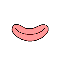 face tongue Sticker by CsaK
