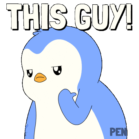 I Dont Get It No Way Sticker by Pudgy Penguins