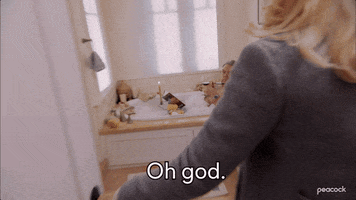 Parks And Recreation Bath GIF by PeacockTV