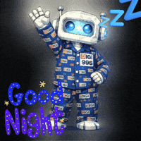 Resting Good Night GIF by Digi 995