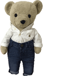 gomtong bear balloon gomtong Sticker