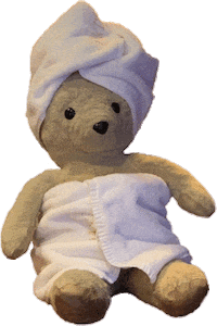 gomtong bear shower gomtong Sticker