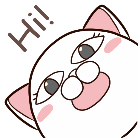 annmeowparty cat hello hi meow Sticker